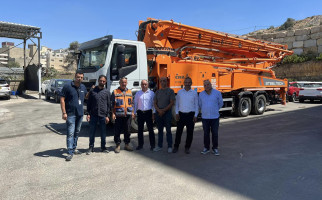 تسليم شركة ابورموز للباطون شاحنة IVECO