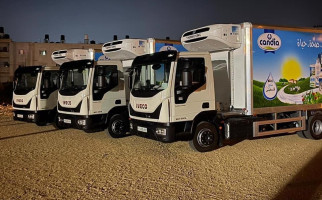 تسليم ثلاث شاحنات IVECO لشركة الطيف للألبان والمنتجات الغذائية